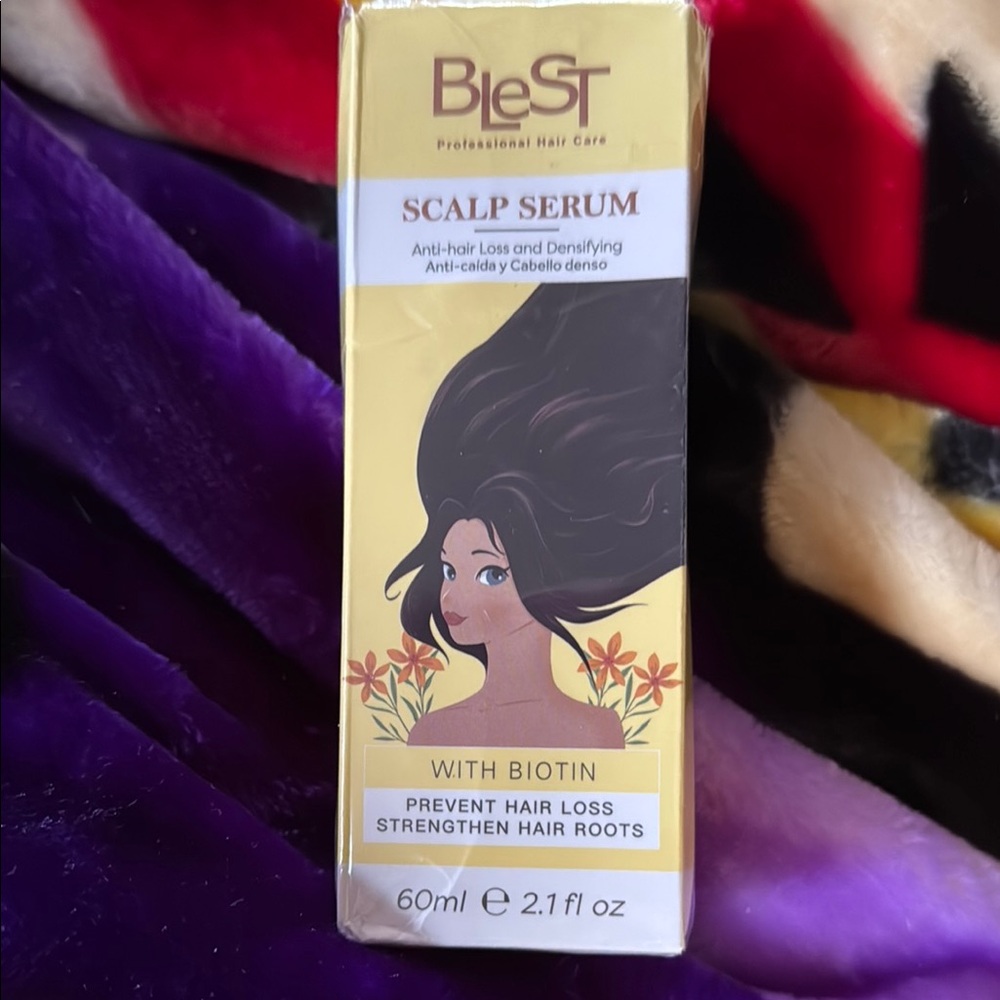 New Sealed Blest Scalp Serum with Biotin 2.1 fl. Oz.